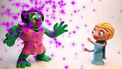 Real POOP with Pink Spider-Girl Superheroes in Real Life Play Doh Stop Motion Videos
