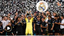 Real benam MU, julang trofi Piala Super Eropah