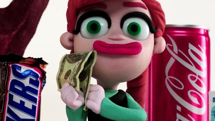 Superhero Hulk Pregnant Baby Play Doh Surprise Egg - Play Doh Stop Motion videos