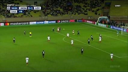 Kamil Glik goal AS Monaco vs Bayer 04 Leverkusen 27 09 2016
