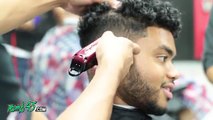 DAngelo Russell Haircut! Mens Long Curly Hairstyle with Fade on Sides! Duke style