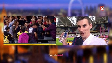Regardez l'interview déjantée et surréaliste hier soir de Pierre-Antoine Bosse,  champion du monde du 800 m, en direct s