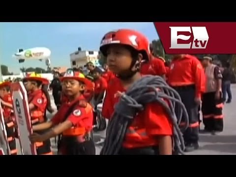 Inculcan a niños de Ecatepec primeros auxilios con taller de protección civil/ Yazmin Jalil
