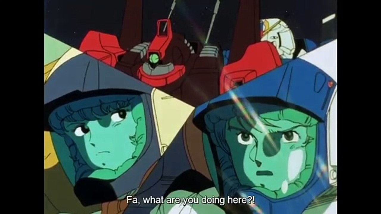 Kamilles First Sortie in the Zeta Gundam Zeta Gundam