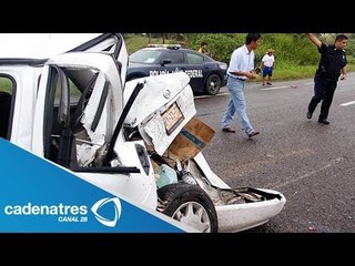 Accidente automovilístico deja 7 muertos en Tlapala, Chalco