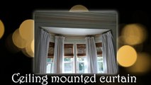 Ceiling mounted curtain
