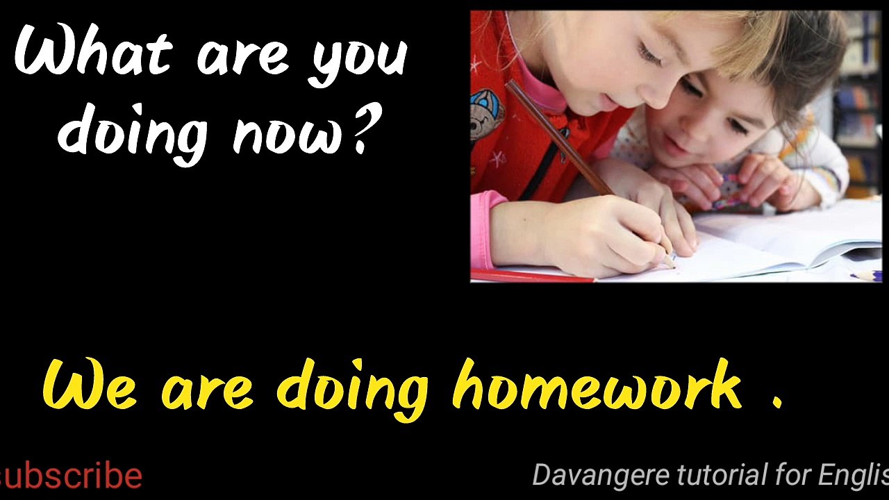 What are you doing? Everyday phrases/English Conversation