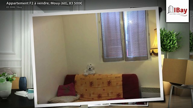 Appartement F2 à vendre, Mouy (60), 83 500€
