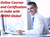 Contact Online Courses and Certification in India with MIBM Global