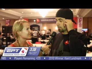 EPT Barcelona 2011: Midday Update with Jason Mercier - PokerStars.com