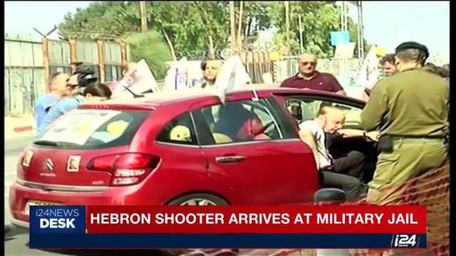 i24NEWS DESK | Hebron shooter Azaria begins sentence | Wednesday, August 9th 2017