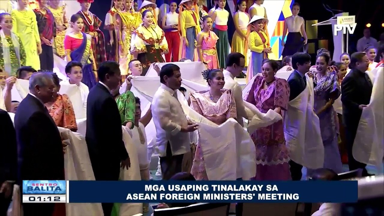 Mga usaping tinalakay sa ASEAN Foreign Ministers' Meeting #ASEAN2017