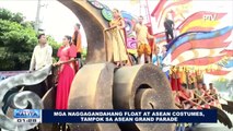 Mga naggagandahang float at ASEAN costumes, tampok sa ASEAN Grand Parade