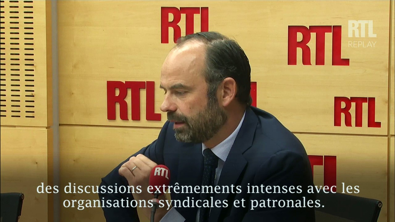 Édouard Philippe : "Je voudrais  rendre hommage à Muriel Pénicaud"