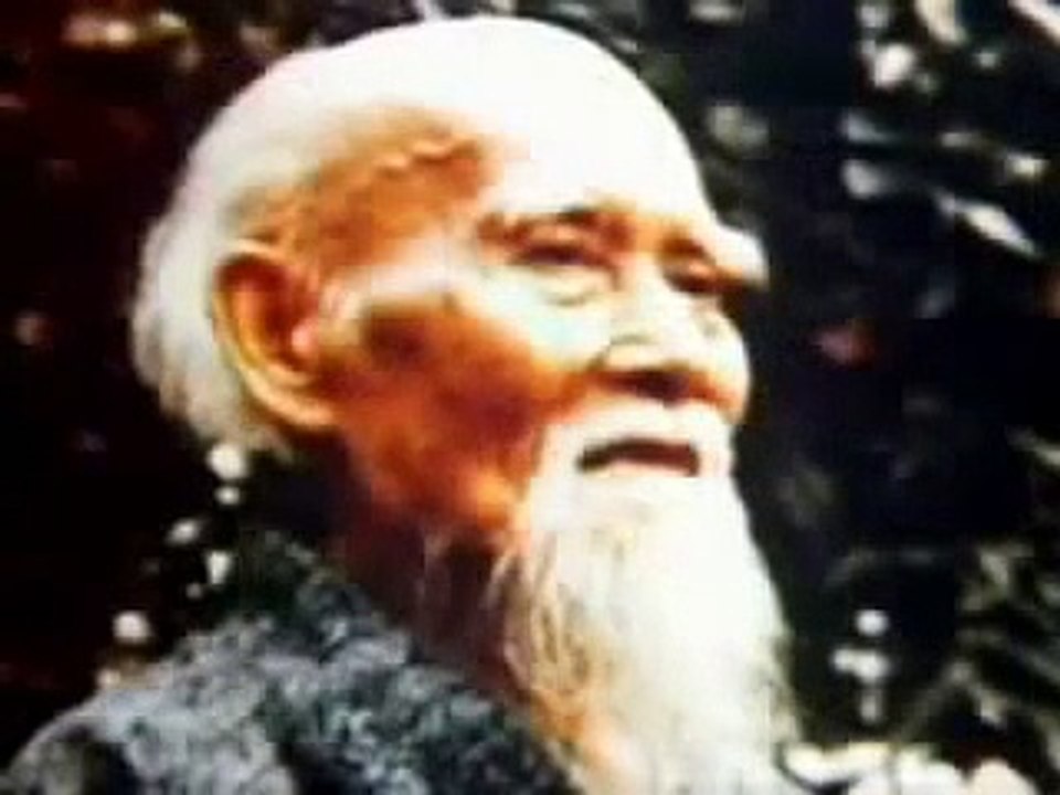 Morihei Ueshiba presents his Aikido to the World.
