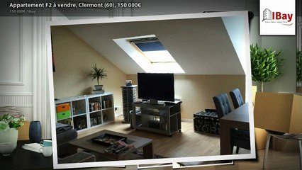 Appartement F2 à vendre, Clermont (60), 150 000€