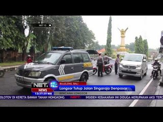 Jalan Singaraja Denpasar Lumpuh Total Tertutup Longsor - NET12