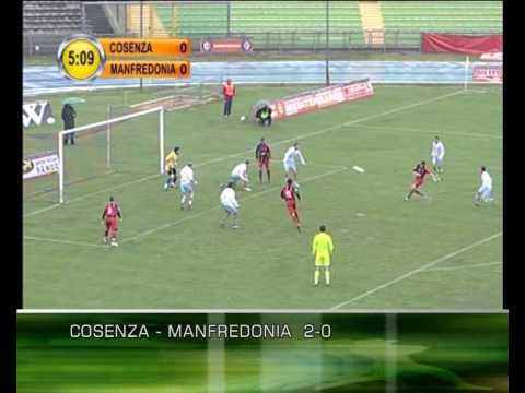 COSENZA - MANFREDONIA 2-0 [21^ Giornata Seconda Divisione Gir/C 2008/09]