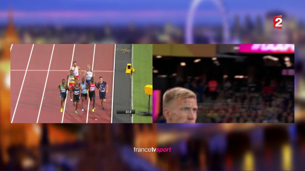 Revivez la course de Pierre-Ambroise Bosse, champion du monde du 800m -  Vidéo Dailymotion