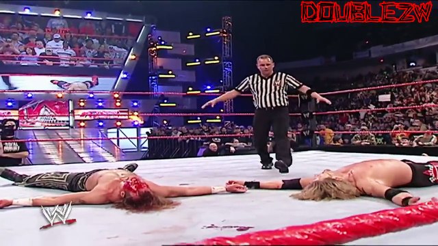 Shawn Michaels vs. Rated RKO 1 15 2007 Raw Part 2/2