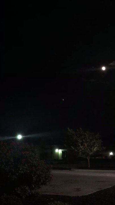 UFO activity over Elizabethton