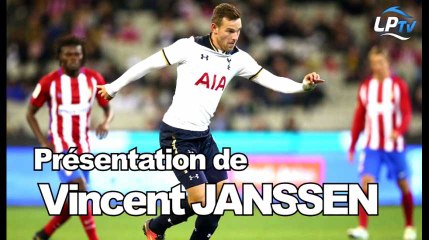 Présentation de Vincent Janssen
