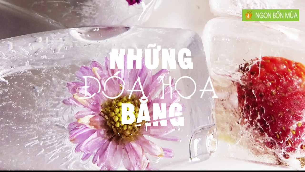 Lung linh những đóa hoa băng