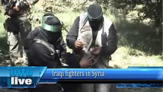 Iraqi fighters in Syria