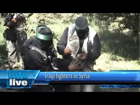 Iraqi fighters in Syria