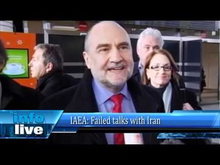 IAEA: Failed talks with Iran