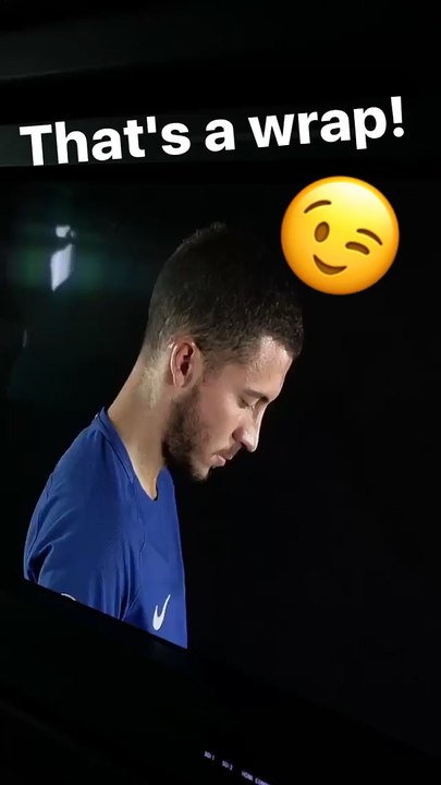 Hazard's official BPL-celebration