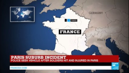 France: Car deliberately rams into soldiers in Paris suburb, six injured