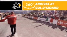 Finish at the top of the col d'Izoard - 360° - Tour de France 2017