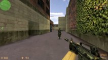 Counter-Strike v1.6 gameplay with Hard bots - Train - Counter-Terrorist (Old - 2014)