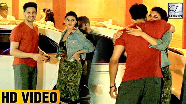Jacqueline Fernandez Spotted At Sidharth Malhotra's House