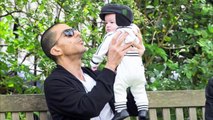 Janet Jacksons ex husband Wissam Al Mana takes son Eissa to park, FULL version
