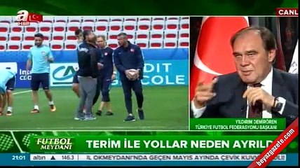 TFF'den Fatih Terim kararı