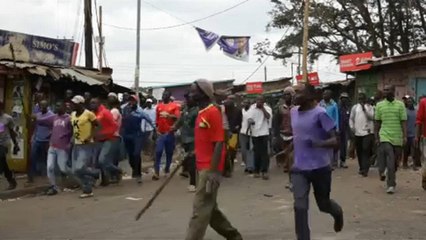 Kenya seçimlerinde Odinga'nın önde olduğu iddia edildi