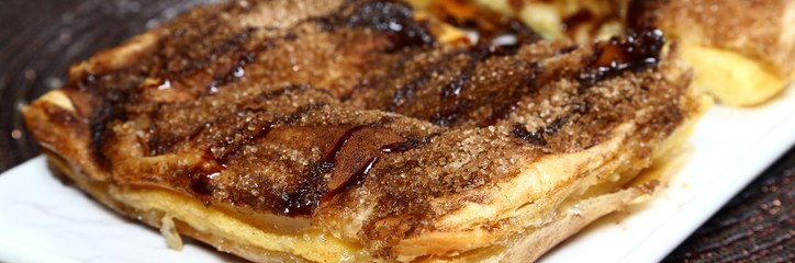 فيديو طريقة عمل مكعبات تشيز كيك السينامون والسكر