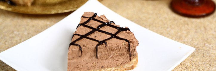 فيديو وصفة التشيز كيك بالشوكولاته