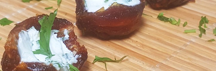 فيديو أسهل طريقة لعمل تمر بجبنة الماعز