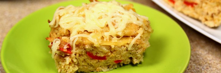 فيديو وصفة كسرولة الرز والدجاج المفروم