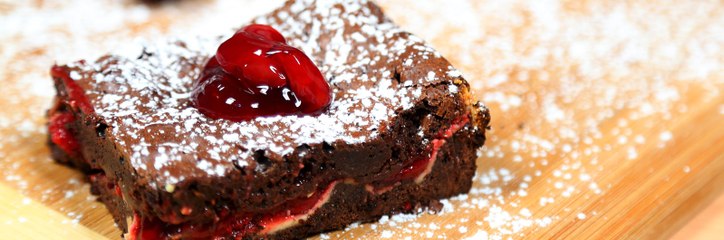 بالفيديو، طريقة عمل براونيز الغابة السوداء