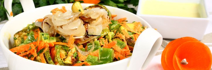 سلطة الكوسا المشوية .. اليكِ الطريقة بالفيديو