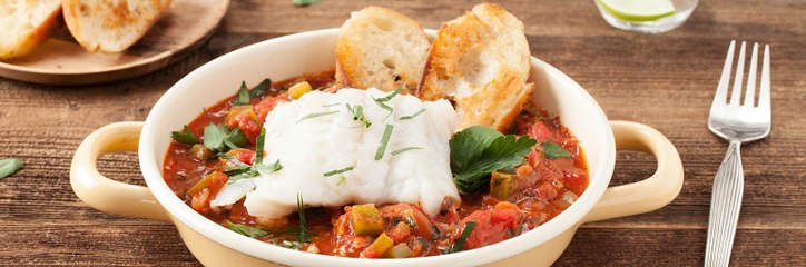 وصفة طاجن السمك مع الخضار اللذيذة بالفيديو