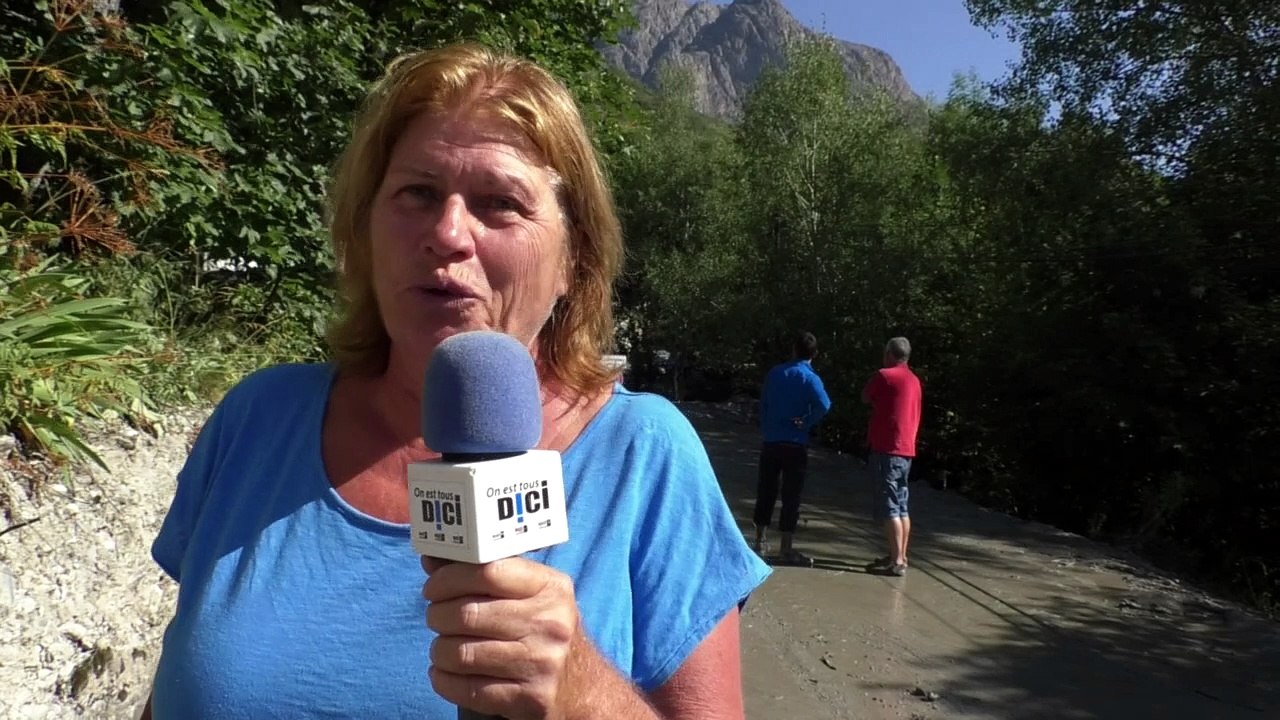 Alpes-de-Haute-Provence : toute la nuit coincé dans sa voiture en Haute-Ubaye par une coulée de boue