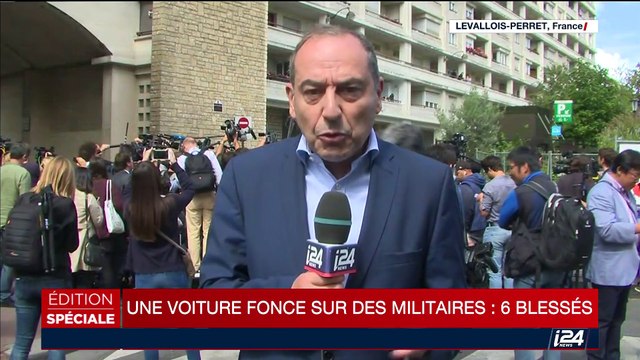 Militaires renversés à Levallois-Perret: la voiture toujours en fuite, la thèse d'attaque terroriste retenue