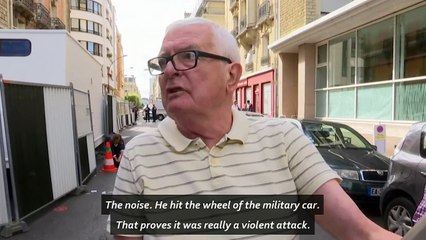 French soldiers hit by vehicle in Paris in 'deliberate act"