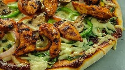 Tandoori Chicken Pizza Recipe | How To Make Chicken Tandoori Pizza | Chicken Recipe | Varun Inamdar