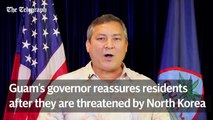 Governor of Guam reassures the island's residents after North Korea threat